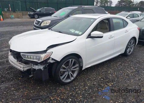 2019 Acura Tlx Tech Pkg from USA, damaged, VIN 19UUB2F42KA000159